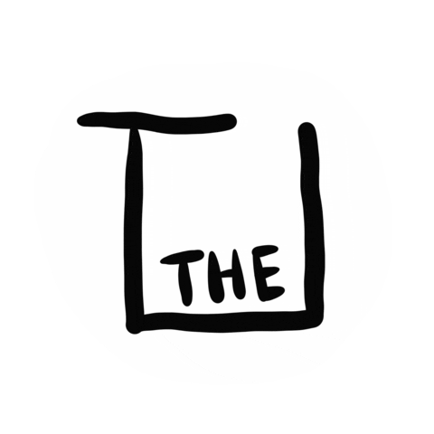 unionhouston white black simple lines Sticker
