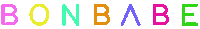 BonBabeClothing bonbabe bon babe bonnebabe Sticker