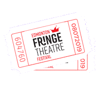 Tickets Yegfringe2019 Sticker by Edmonton Fringe Theatre