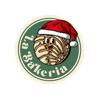 Bread Happy Holidays Sticker by La Bakeria Bakeshop LTD