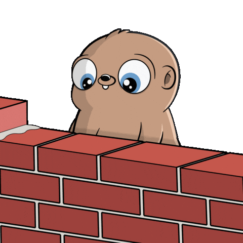 Brick By Brick Construction Sticker by Fugz Official