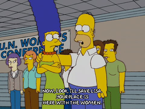 loving homer simpson GIF