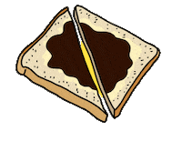 australia breakfast Sticker by Bianca Bosso