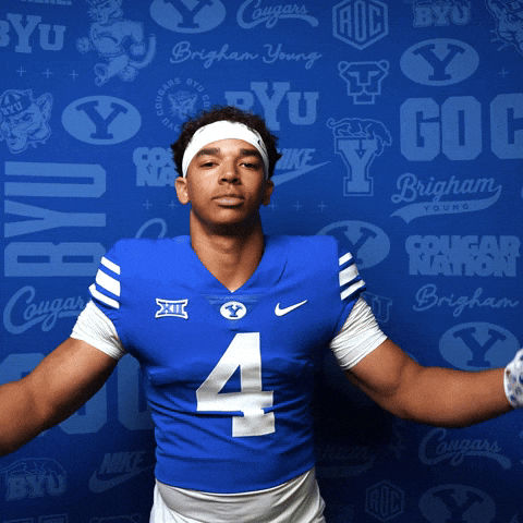 College Football Go Cougs GIF by BYU Cougars