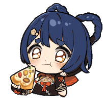 Genshin Sticker by PizzaHutID