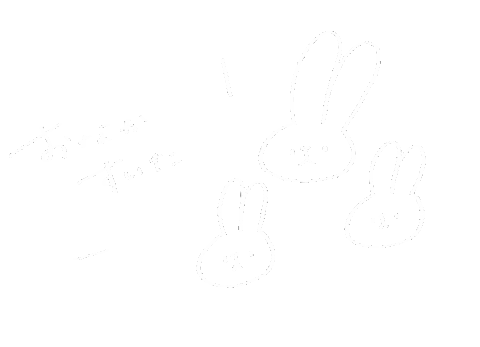 nagitoplum_ giphyupload うさぎ しろ ほわいと Sticker