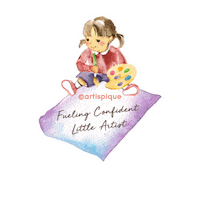 Kids Art Sticker by Artispique | Preserve Kids’ Artwork
