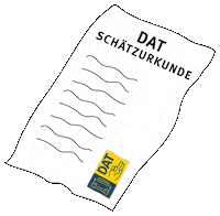 DATGmbH crash kfz unfall automobil Sticker