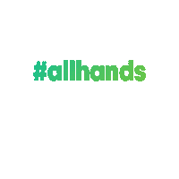 Poatek green brand hands poatek Sticker
