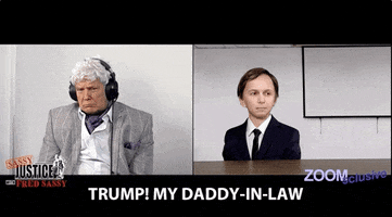 sassyjustice confused trump interview serious GIF