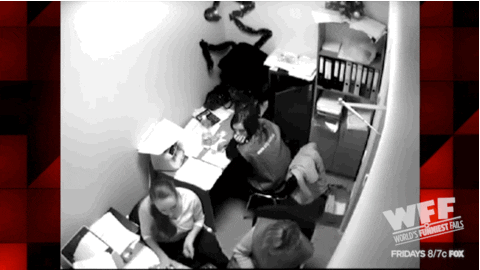 office fails GIF by World’s Funniest