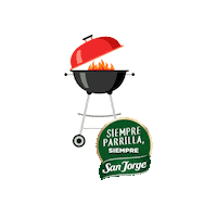 SanJorgeChile san jorge parrilla asado Sticker