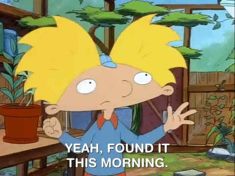 hey arnold nick splat GIF