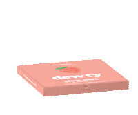 dewtybeauty box glass peach collagen Sticker