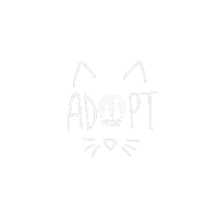 Cat Adopt Sticker by Berkeley Humane