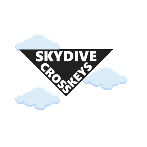skydive_cross_keys skydive crosskeys cross keys skydive cross keys Sticker