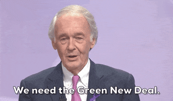 Ed Markey Green New Deal GIF by Election 2020