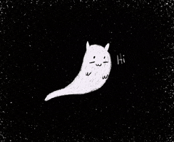 karenodeth cat hi gato fantasma GIF