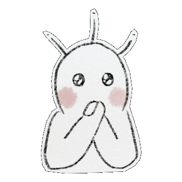 erinleehong giphyupload white animal thanks Sticker