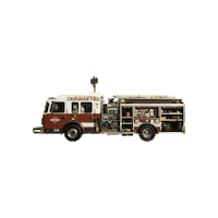 GrahamFireWA firefighter fire department fire truck fire engine Sticker