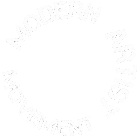 Modern Artist Movement Sticker by Larisa Love