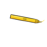 writing pen Sticker by Googly Gooeys