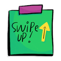 swipe up art supplies Sticker by Googly Gooeys