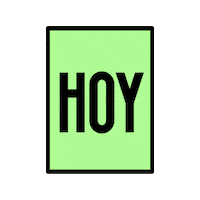 Typography Agencia Sticker by HOY México