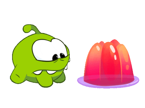 Happy Jump Sticker by Om Nom