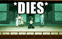 Dies Avatar The Last Airbender GIF