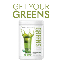 Get Your Greens Sticker by Seacret Direct