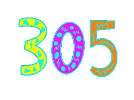 Miami Heat Sticker by Marcel Katz