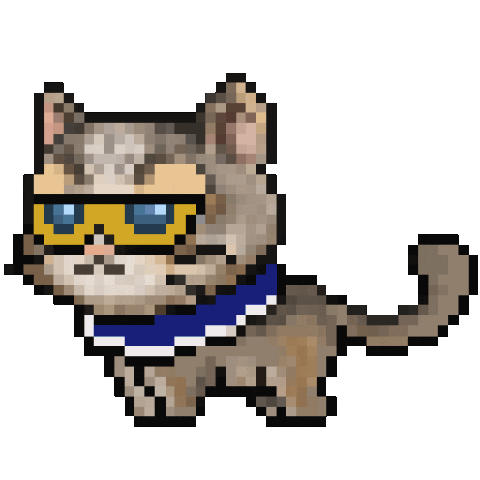 Cat Watching Sticker