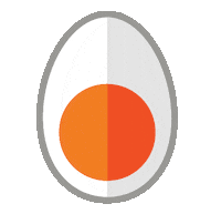 CreativeEdgeParties creative edge parties creative edge spinning egg Sticker