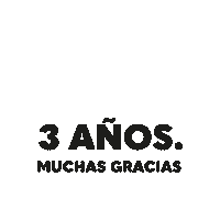 Aniversario Blanco Sticker by Dental para Cual
