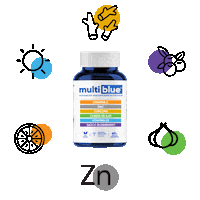 D3 Zinc Sticker by MultiBlue