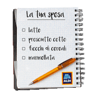 prosciutto cotto note Sticker by ALDI Italia