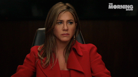 Frustrated Jennifer Aniston GIF by Apple TV+