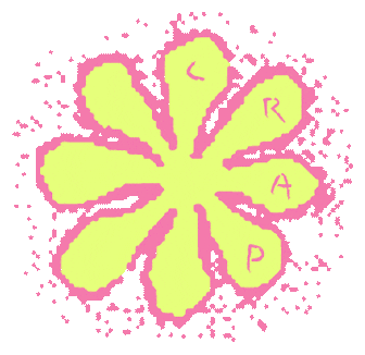 Flower Sticker by CRAP Eyewear