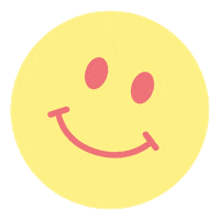 Happy Feliz Sticker by Goa Organics