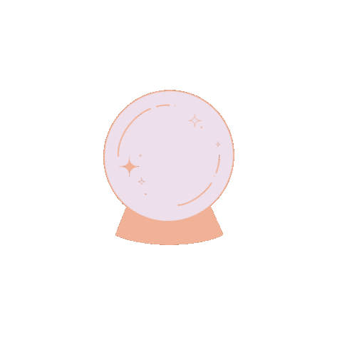 athenatvs giphyupload magic ball future Sticker