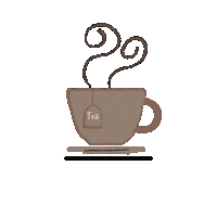 Animation Tea Sticker