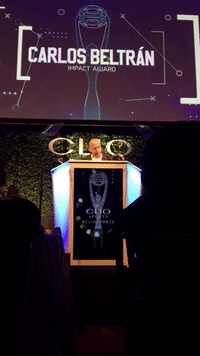 carlos beltran thank you GIF by Clio Awards