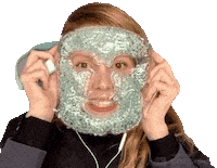 Skincare Face Mask Sticker by Bonita de Pele