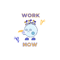 Work Chill Sticker