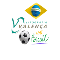 Copa Do Mundo Brazil Sticker by Litografia Valença