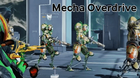 giphygifmaker warframe mecha overdrive sirenwatcher GIF
