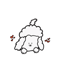 Excited Dog Sticker