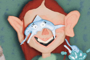Happy Red Hair GIF by Dermot Lynskey
