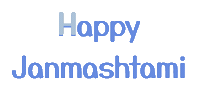 Krishna Janmashtami Indian Festival Sticker by Sonamm